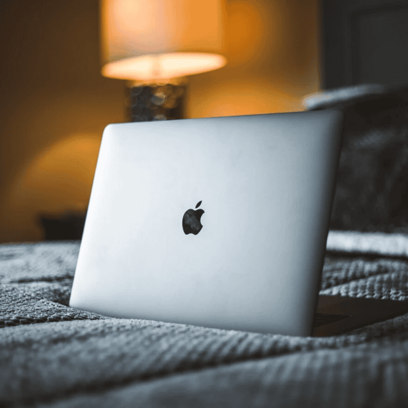 MacBook Pro on a bed can prevent cool down process