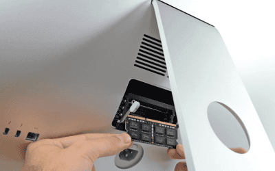 Removing RAM from Apple iMac 27-inch Year 2020