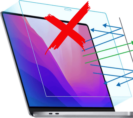 Don not use Mac Screen Protector