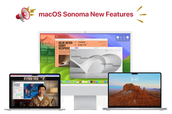 New Mac OS Sonoma