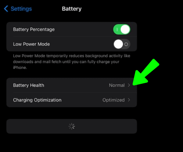 iPhone Battery Health